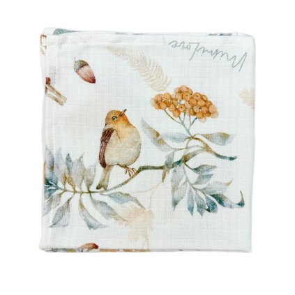 13737 muselinova plenka 40x40 cm kouzelny podzim