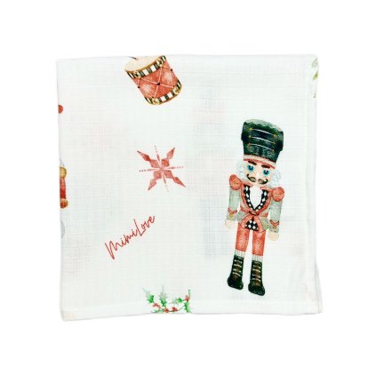 13854 muselinova plenka 40x40 cm louskacek limited edition