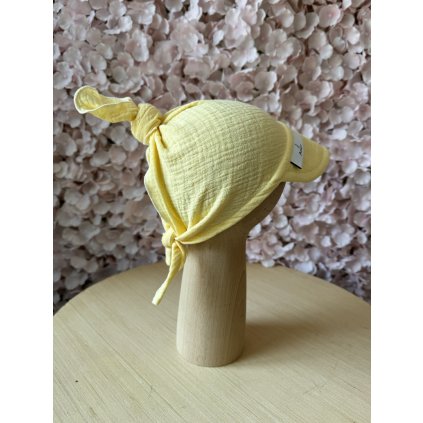 13647 muselinovy satek vel uni zluty outlet