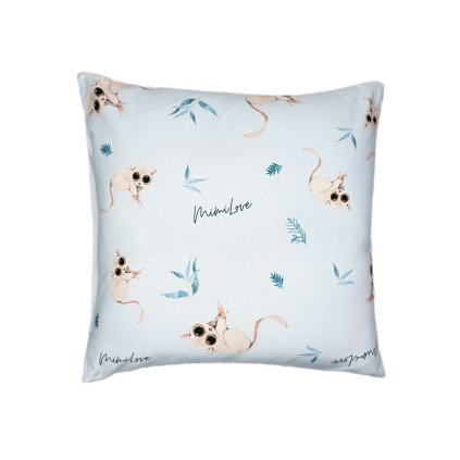 10809 1 nahradni potah na polstarek 40x40 cm summer blue animal