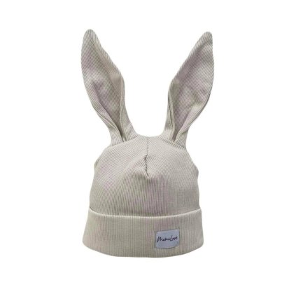 Přechodová čepice králíček 2-4 let Béžová