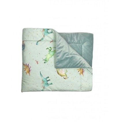 6031 1 prikryvka nejen pro miminka velvet dino