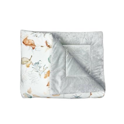 13725 prikryvka nejen pro miminka velvet kouzelny podzim