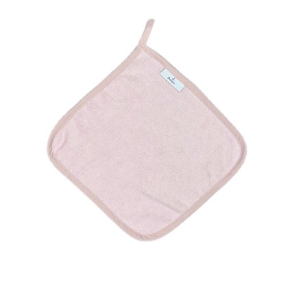 13866 rucnicek z bambusoveho frote 30x30 cm ruzovy