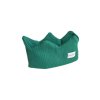 Bavlněná čelenka KORUNKA 4-8 let Smaragdová zeleň
