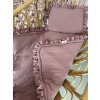 14373 muselinovy set polstarku s perinkou volanky ruzovy