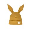 Přechodová čepice KRÁLÍČEK 2-4 let Hořčicová