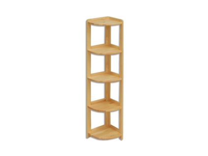 Rohový regál z masívu RG133