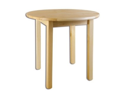 Okrúhly stolík z masívu ST105