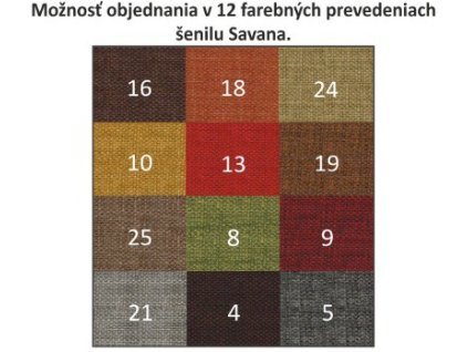 Moderná sedačka York v tvare U