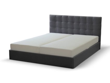 Elegantná posteľ TRIO s matracom a úložným priestorom