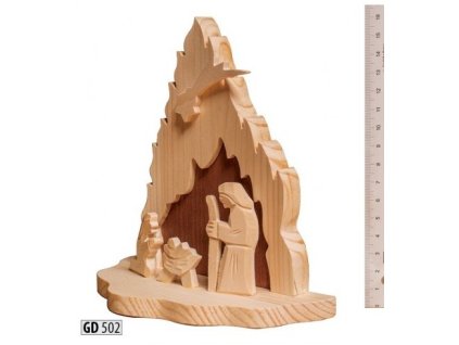 Drevený betlehem GD502
