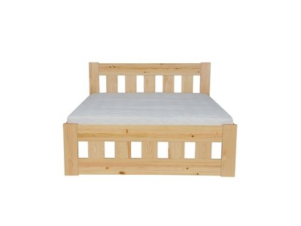 Masívna posteľ do spálne LK119
