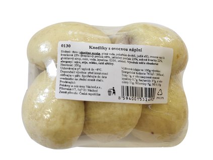 0130 Knedlík švestkový 500g balený