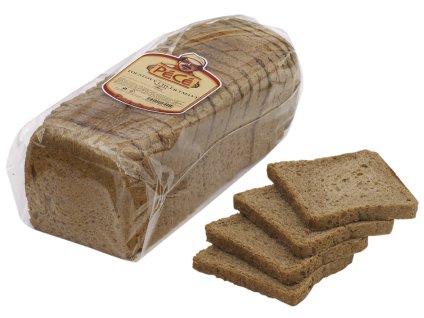 0749 Chléb toustový tmavý 500g krájený balený