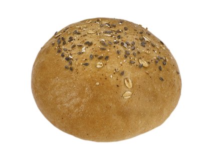 2671 Bulka hamburgerová (obj. 2D dopředu - min.šarže 100ks) 100g