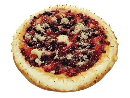 2741 Koláč Rýbrcoul s náplní tvaroh, brusinky a borůvky 260g