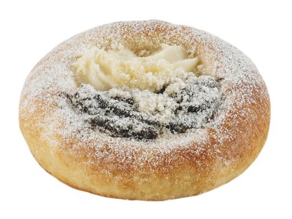 3310 Koláč dvoubarevný (tvar.+mák) TL 50g