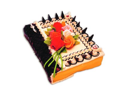 4816 Dort kniha otevřená - s ozdobou 2050g