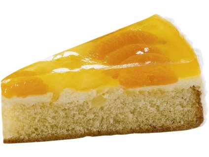 4686 Dort s ananasem a mandarinkami želé krájený 80g