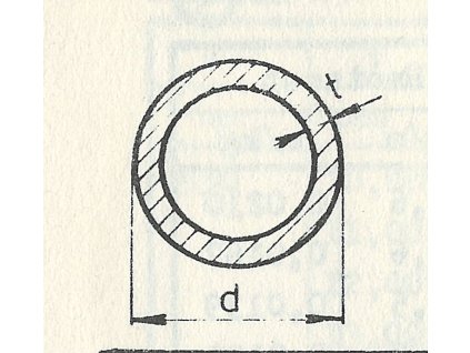 Trubka podélně svařovaná hladká konstrukční