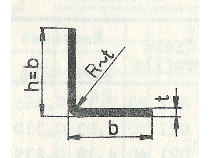 Profil otevreny L rovnoramenny