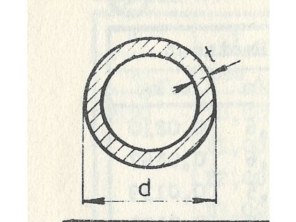 Trubka podélně svařovaná hladká konstrukční