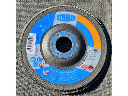 607 120x125x22 2 lamelovy kotouc tyrolit
