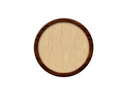 Wooden badge
