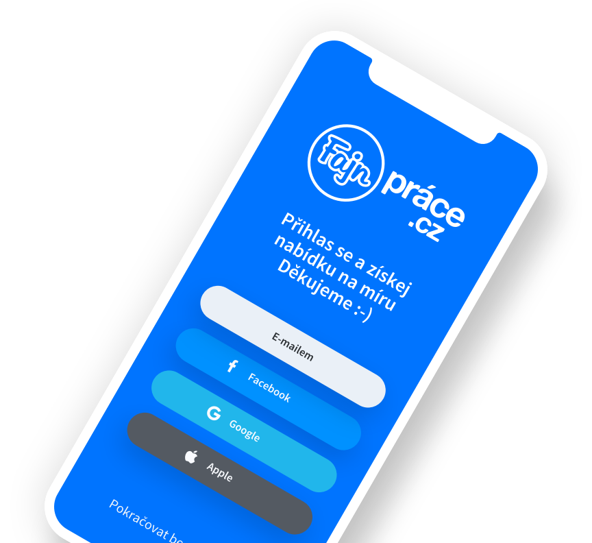 Fajn-prace.cz - nová aplikace pro hledání práce
