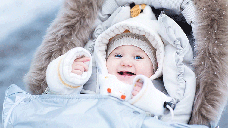 Jak oblékat miminko v zimě a kdy vyrazit ven