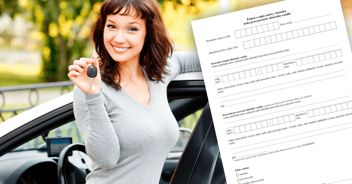 Co je potřeba k přepisu auta - klíčové informace