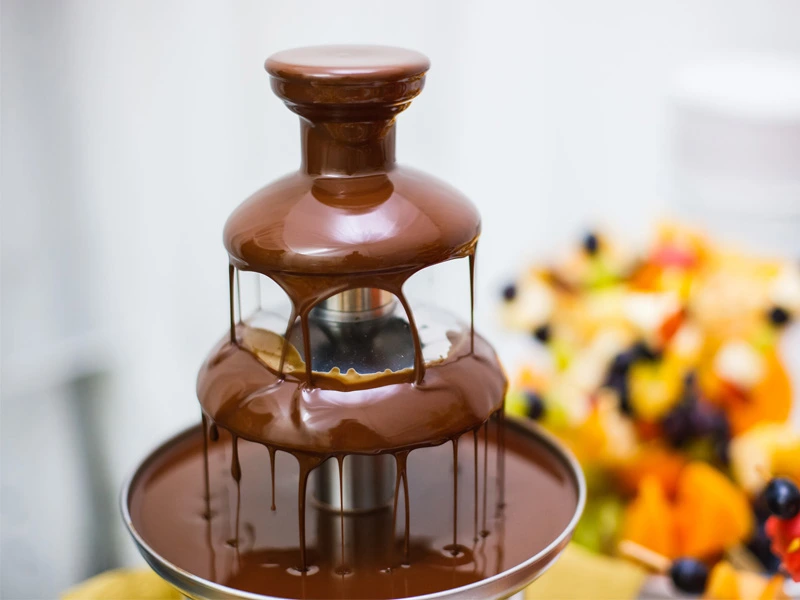 Jak vybrat čokoládové fontány