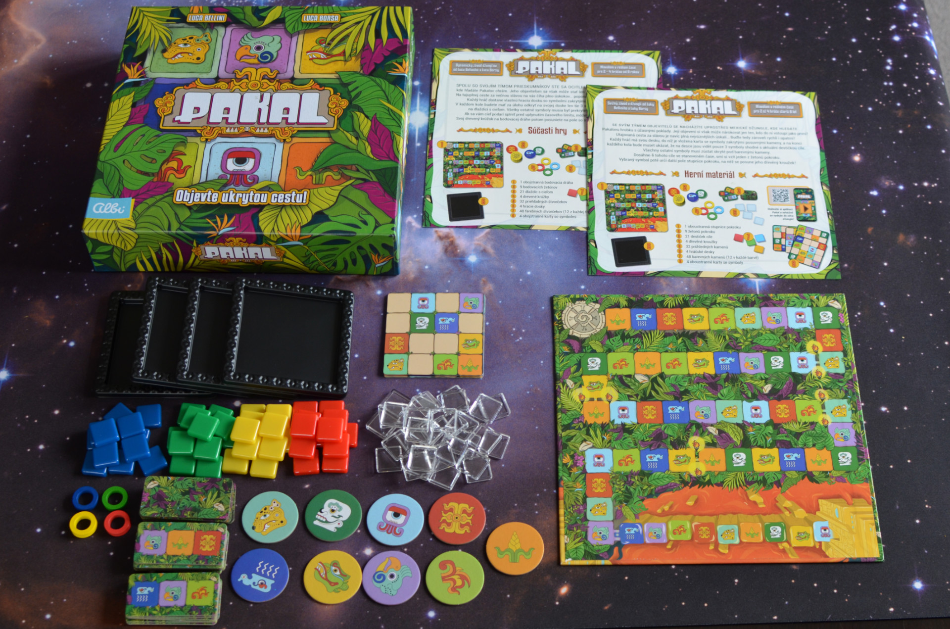 Recenze stolní hry Pakal - Pasti mayského chrámu