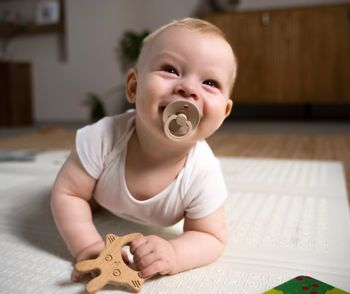 Dudlík u miminek: Proč miminko potřebuje dudlat