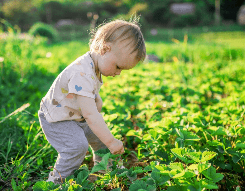 Jak zabavit děti na zahradě během jara