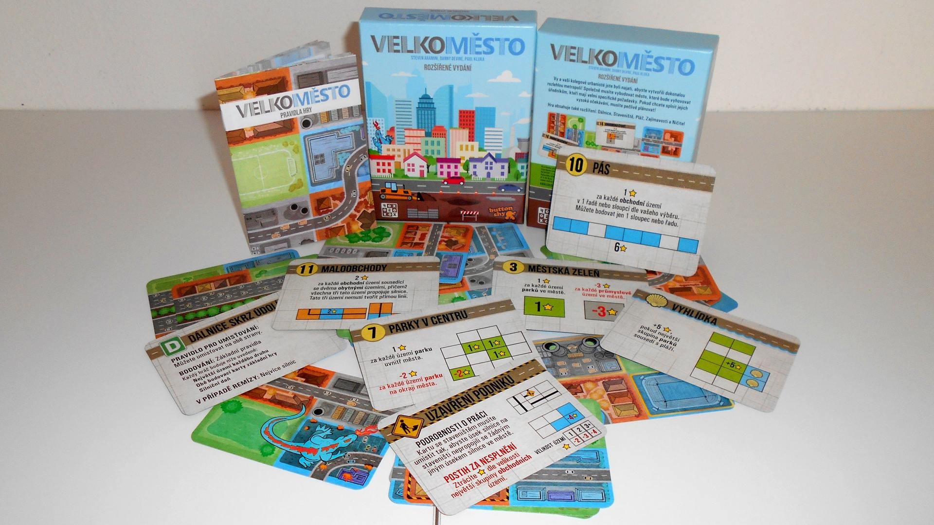 Velkoměsto – Velká hra v malé krabičce - recenze