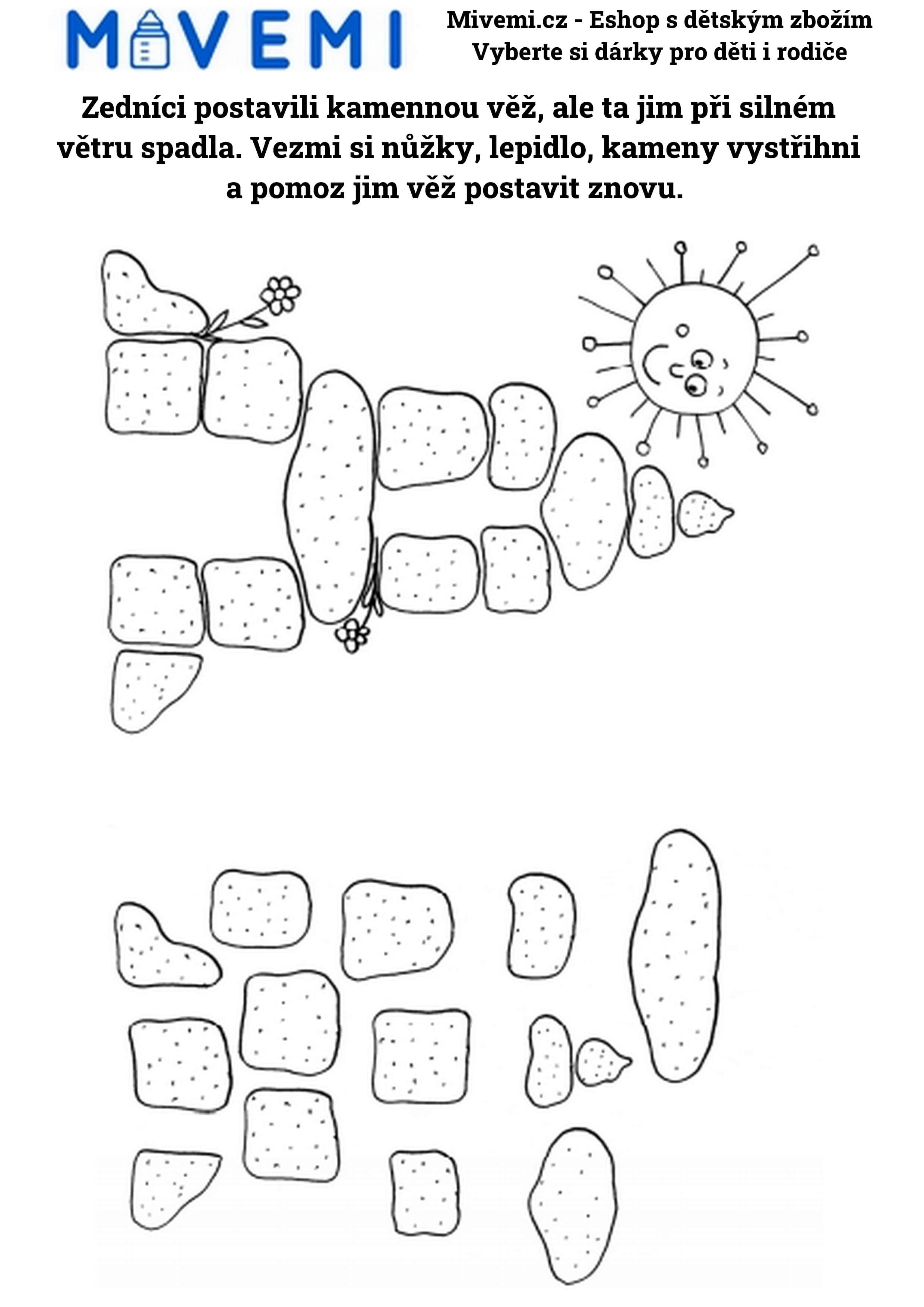 Pracovní sešit pro děti podporující kreativní myšlení a hravé objevování světa