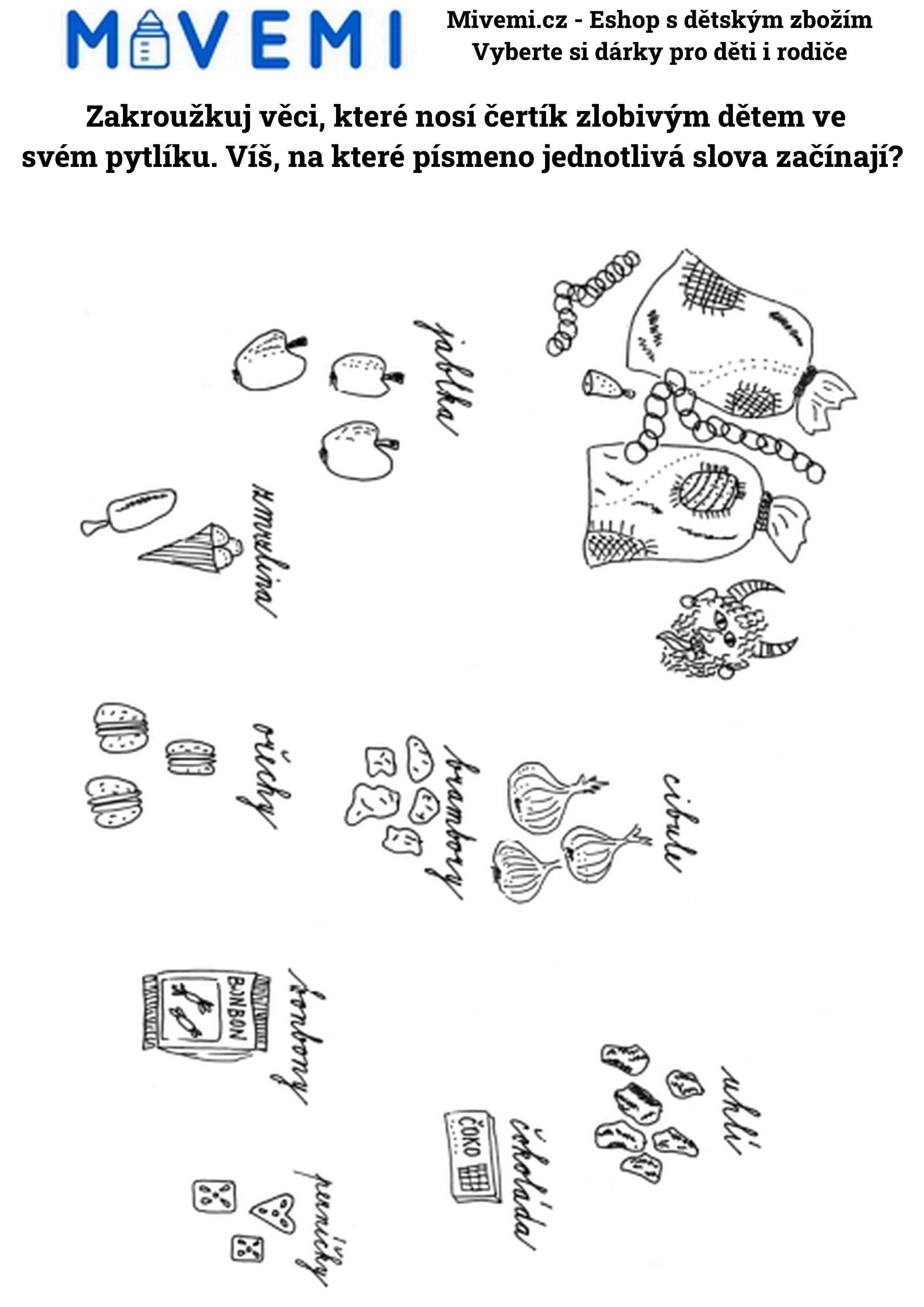 Pracovní sešit pro děti podporující rozvoj dovedností a logické myšlení u předškoláků