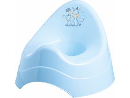 MALTEX Zebra nočník světle modrý