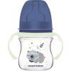 CANPOL Antikoliková fľaša 120ml EasyStart Sleepy Koala modrá