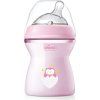 CHICCO Láhev kojenecká Natural Feeling 250 ml 2m+ dívka