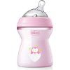 CHICCO Láhev kojenecká Natural Feeling 250 ml 2m+ dívka