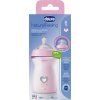 CHICCO Láhev kojenecká Natural Feeling 330 ml 6m+ dívka