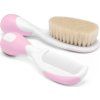 CHICCO Hřeben a kartáč růžový