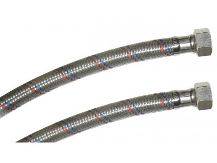 NOVALINEA opletená flexi hadička na vodu 1/2" PN 10 FF
