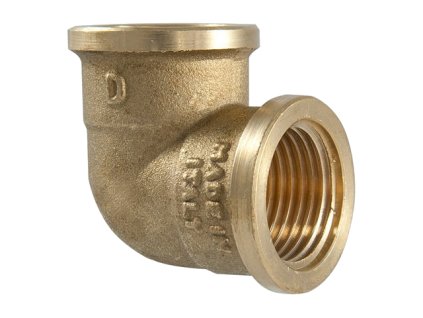 TDM BRASS 200 koleno 90° FF mosazné