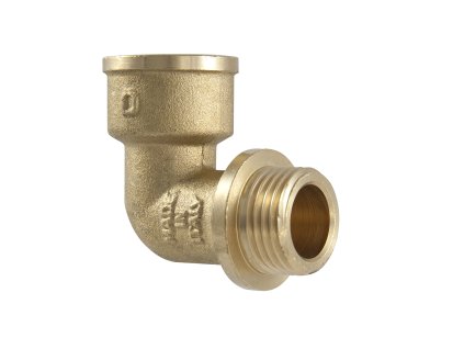 TDM BRASS 210 koleno 90° s lemem FM mosazné