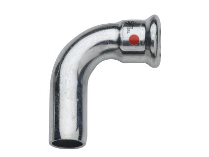 TURBO STEEL oblouk 90° MF z uhlíkové oceli lisovací