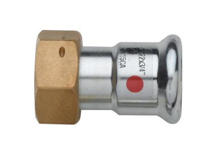 TURBO STEEL přechod s převlečnou maticí z uhlíkové oceli lisovací 35